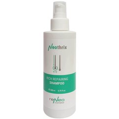 Комплексный восстанавливающий шампунь Derma Series Neothrix Rich Repairing Shampoo, 200 ml