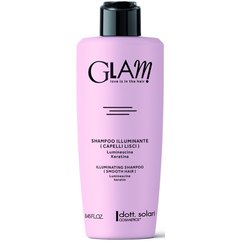 Разглаживающий шампунь с эффектом блеска Dott. Solari Glam Smooth Hair Illuminating Shampoo