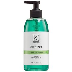 Гель для очищения Dr. Kadir Green Tea-Soapless Soap pump, 330 ml