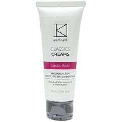 Dr. Kadir Hydrolactan Moisturizer For Dry Skin Зволожуючий крем для сухої шкіри, 75 мл, фото 