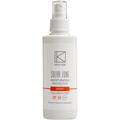 Спрей увлажняющий защитный SPF50 Dr. Kadir Solar Zone Moisturizing Protective Spray, 125 ml