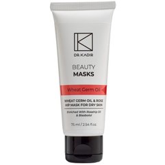 Маска с маслом Зародышей пшеницы и Шиповника для сухой кожи Dr. Kadir Wheat Germ Oil And Rose Hip Mask For Dry Skin, 75 ml