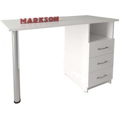 Маникюрный стол на одну тумбу с ящиками Markson Flash М139