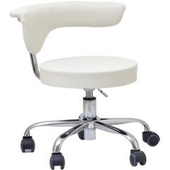 Стілець зі спинкою для майстра педикюру модель 325 B.S. Ukraine, фото 