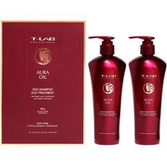 Набір T-Lab Professional Aura Oil Duo Shampoo and Duo Treatment Set, фото 