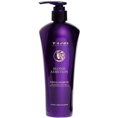 Фіолетовий шампунь для корекції кольору T-Lab Professional Blond Ambition Purple Shampoo, 300 ml, фото 