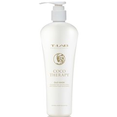 Маска для безупречного обновления и витализации волос T-Lab Professional Coco Therapy Duo Mask, 300 ml