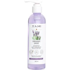 Шампунь для чувствительной кожи головы T-Lab Professional Organic Sage Anti-Dandruff Shampoo, 250 ml