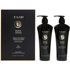 Набор T-Lab Professional Royal Detox Absolute Wash and Absolute Cream Set