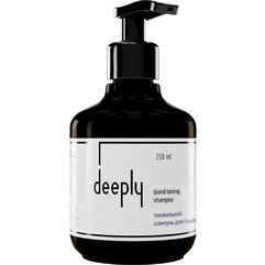 Тонувальний шампунь для блонду deeply Blond Toning Shampoo, 250 ml, фото 