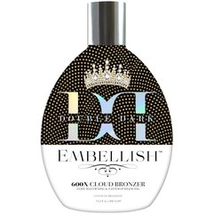 Крем для солярия для невероятного темного загара Brown Sugar Double Dark Embellish 600X Cloud Bronzer, 400 ml