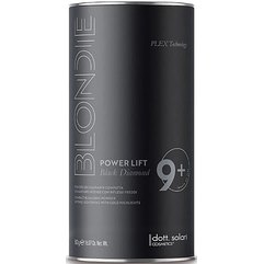 Знебарвлююча пудра до 9+ рівнів Dott. Solari Blondie Power Lift Black Diamond 9+, 500g, фото 