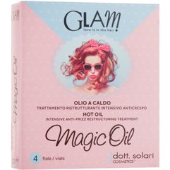 Гаряче масло з анти-розпушуючим ефектом Dott. Solari Glam Magic Oil, 4 x 10 ml, фото 