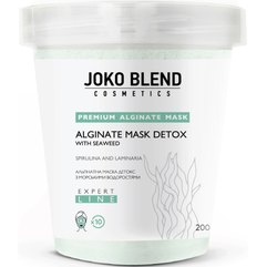 Альгінатна маска детокс з морськими водоростями Joko Blend Premium Alginate Mask Seaweed Detox Mask, 200 g, фото 