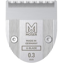 Ножевой блок для триммеров Moser ChroMini Pro2 U-Blade 1584-7280, 0.3 мм