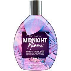 Крем для солярію для гламурної темної засмаги Tan Asz U Midnight Miami 400X, 400 ml, фото 