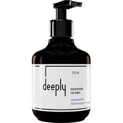 Тонировочный бальзам для блонда deeply Blond Toning Hair Balm, 250 ml