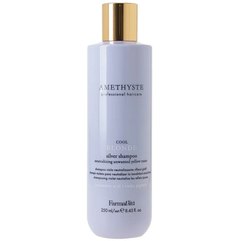 Нейтрализующий фиолетовый шампунь для седых и осветленных волос Farmavita Amethyste Cool Blonde Silver Shampoo