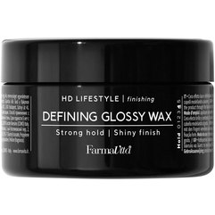 Глянцевый воск сильной фиксации Farmavita HD Life Style Defining Glossy Wax, 100 ml