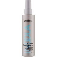Спрей ускоряющий сушки волос феном Indola Care & Styling Blow-Dry Spray, 200 ml