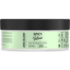 Парфумований баттер для тіла Joko Blend Spicy Vetiver Body Butter, 200 ml, фото 