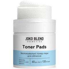 Увлажняющие тонер-педы для лица с керамидами и гиалуроновой кислотой Joko Blend Toner Pads, 60 pc