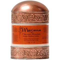 Масажна Свічка з Чистим Маслом Ши Morjana Medina Amber Candle Pure Shea Butter, 175 g, фото 