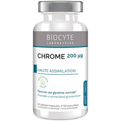 Харчова добавка Хром Biocyte Cr Chrome, 60caps, фото 
