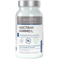 Пищевая добавка для ускорения засыпания Biocyte Noctrim Sommeil, 30gel caps
