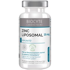 Харчова добавка Цинк ліпосомальний Biocyte Zinc Liposomal, 60gel, фото 