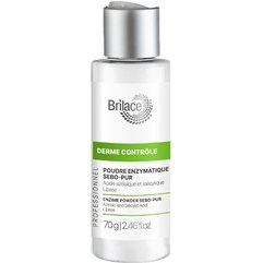 Порошок для вмивання Анті-Акне Brilace Derme Сontrole Poudre Enzymatique Sebo-Pur, 70 ml, фото 