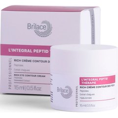 Інтенсивний крем для повік Brilace L'Integral Peptid Therapie Rich Eye Contour Cream, 15 ml, фото 