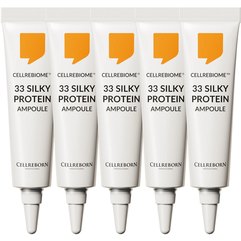 Ампулы для глубокой реконструкции с комплексом из 33 протеинов Cellreborn Cellrebiome 33 Silky Protein Ampoule, 5х10 ml
