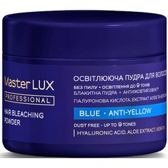 Осветительная пудра Master Lux Professional Blue Hair Bleaching Powder