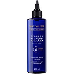 Ламелярная вода для волос Master Lux Professional Express Gloss Lamellar Water, 200 ml