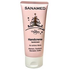 Крем для рук з олією абрикосу та гіалуроновою кислотою SanaMed Wellness & Spa Handbalsam, фото 