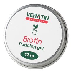 Veratin Skin Care Biotin Зміцнюючий і регенеруючий гель, фото 