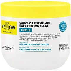 Несмываемый крем для вьющихся волос Yellow Curls Leave-in Butter Cream, 500 ml
