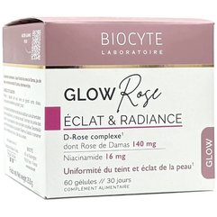 Пищевая добавка для идеального цвета лица Biocyte Glow Rose, 60 caps