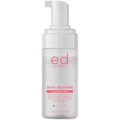Пінка для вмивання з АНА-кислотами ED Cosmetics AHA Repair Cleansing Foam, 150 ml, фото 