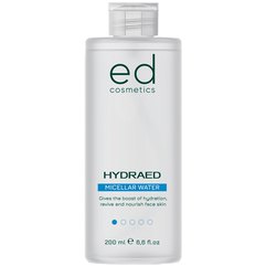Зволожувальна міцелярна вода ED Cosmetics Hydraed Micellar Water, 200 ml, фото 
