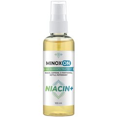 Лосьон для роста волос с никотиновой кислотой Minoxon Niacin+, 100 ml