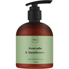 Крем для рук с авокадо и подсолнечником Moli Cosmetics Avocado & Sunflower, 275 ml