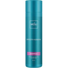Шампунь безсульфатний з кератином і протеїнами шовку Moli Cosmetics Smooth Keratin Shampoo, фото 