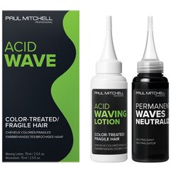 Засіб для біозавивки фарбованого та пошкодженого волосся Paul Mitchell Acid Perm For Color-treated And Fragile hair, фото 