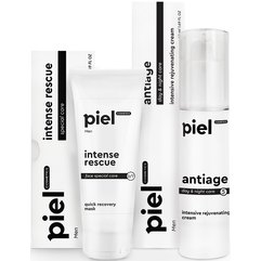 Антивіковий комплекс для чоловічої шкіри обличчя Piel Cosmetics, фото 