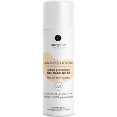 Сонцезахисний крем для обличчя SPF 30 Surgene Urban Protect, 50 ml, фото 