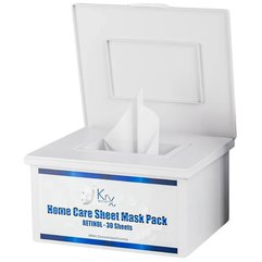 Тканевые хлопковые маски насыщены мультифункциональным бустером KRX Aesthetics ​Retinol Sheet Mask Pack, 30 шт