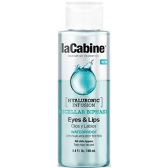 Міцелярний засіб двофазний для зняття макіяжу з очей та губ La Cabine Micelar Baphasse Make Up Remover, 100 ml, фото 