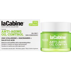 Антивіковий крем-гель для комбінованої та масної шкіри обличчя La Cabine Oil Control Anti-Aging Cream, 50 ml, фото 